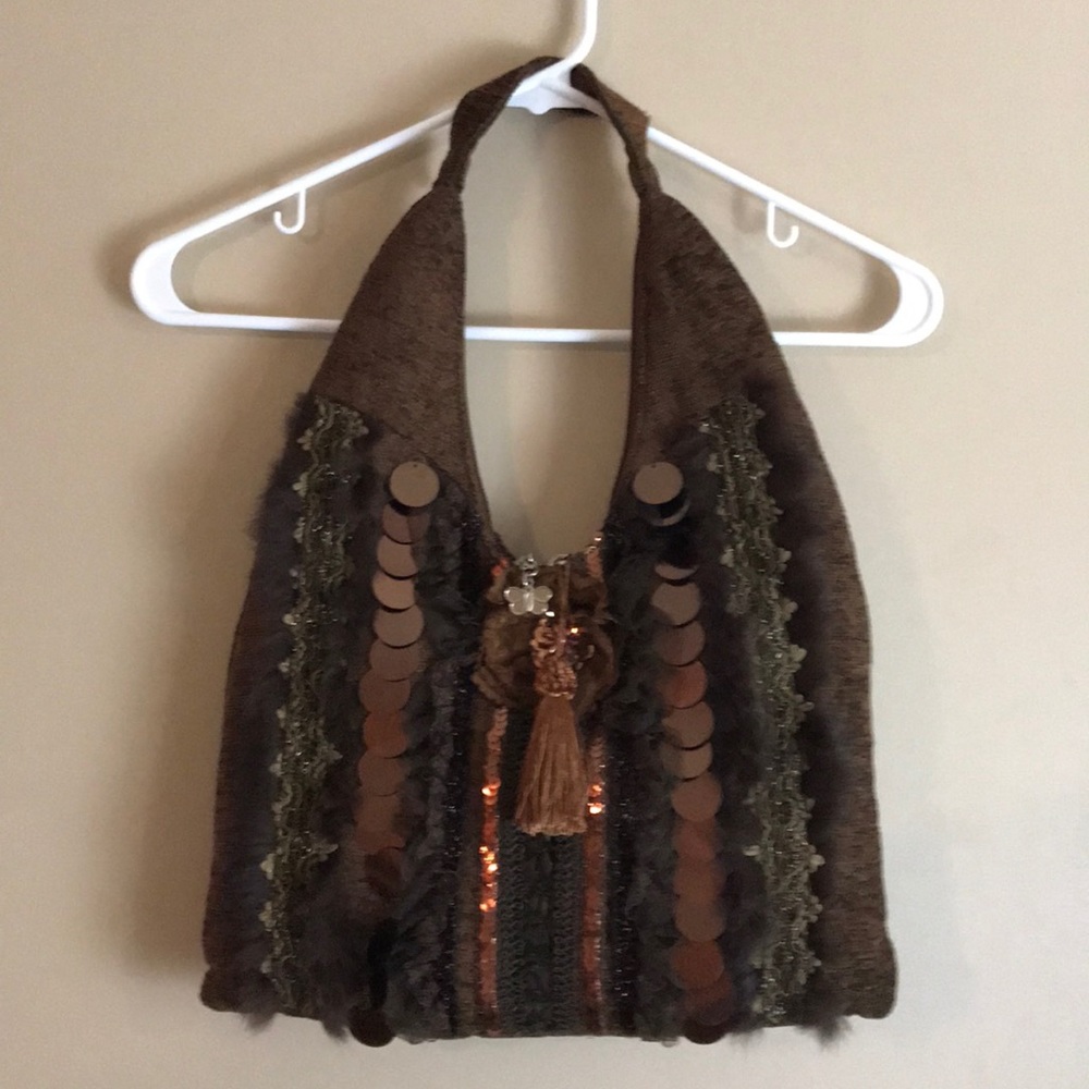 Brown Boho Handbag